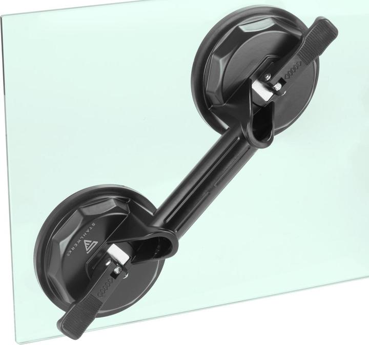 Actual product image Stahlwerk Double suction lifter with 135 kg load capacity and 2 x 12.5 cm | 5" diameter (135 kg)