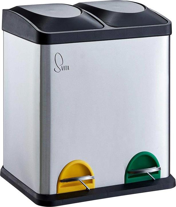 Produktbild Svita TC2X15 Eimer 30 Liter Silber (30 l)