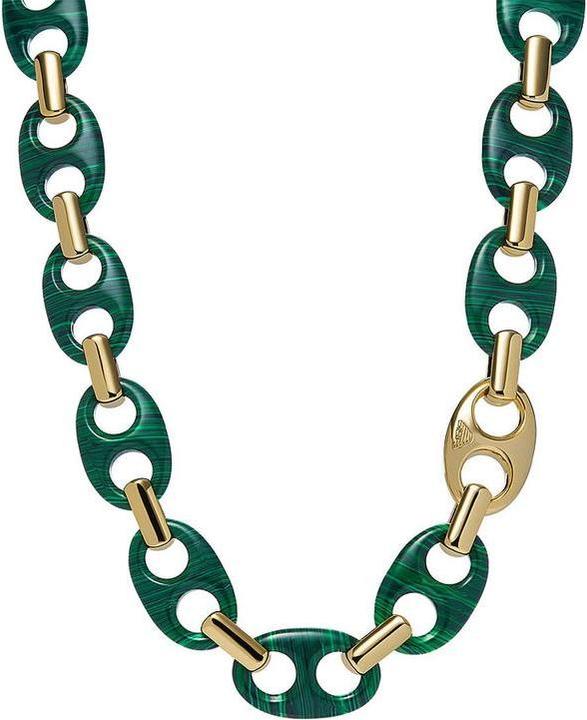 Produktbild Emporio Armani EGS3145710 Ladies Collier - Gold -Colored (Messing, Malachit, Gold)