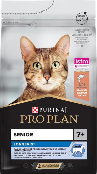 Actual product image Pro Plan Senior 7+ with salmon (Senior, 1 pcs., 3070 g)