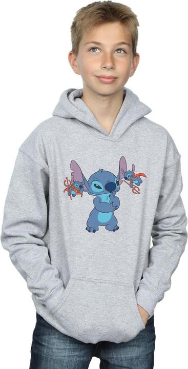 Produktbild Disney Lilo And Stitch Little Devils Kapuzenpullover Jungen (140, 146)