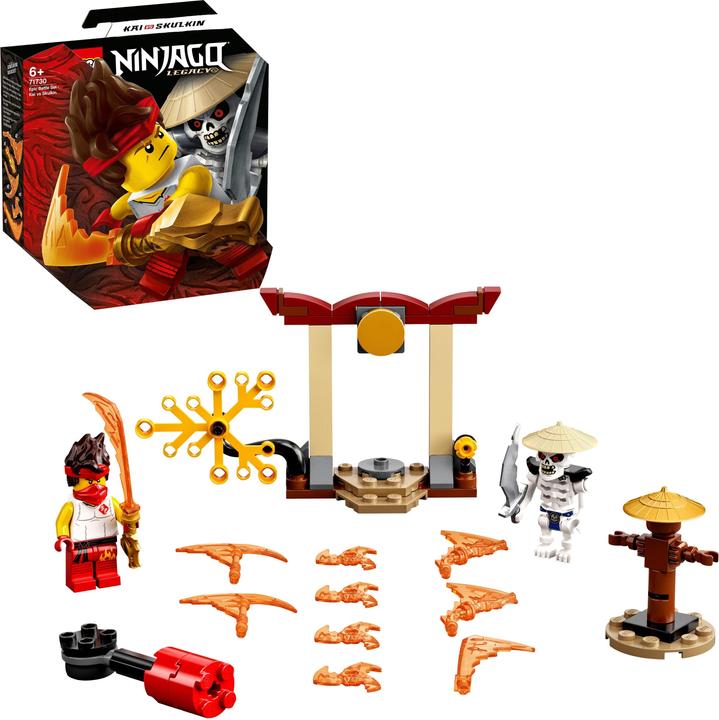 Produktbild LEGO Kampfset: Kai vs. Skulkin (71730, LEGO Ninjago)