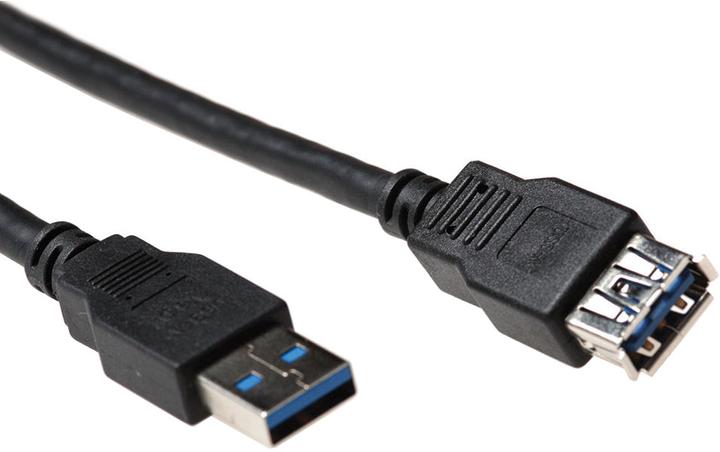 Image du produit Advanced Cable Technology USB 3.0 m/f 2m 2m USB A USB A Mâle Femelle Noir Câble USB (2 m, USB 3.2 Gen 1)