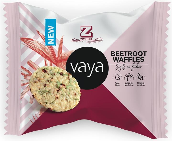 Produktbild Zweifel Vaya Beetroot Waffles 4 x 17 g (78 g)
