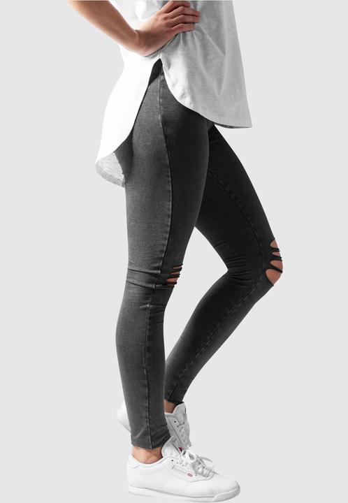 Actual product image Urban Classics Ladies Cutted Knee Leggings (M)