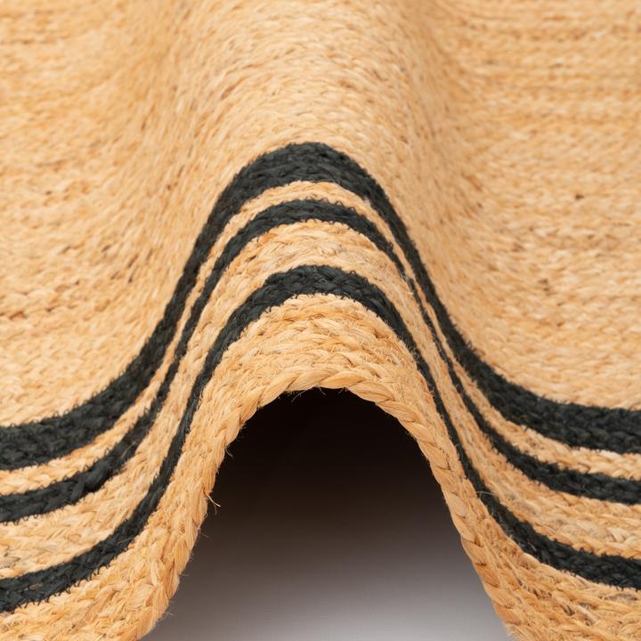 Produktbild Pergamon Naturfaser Teppich Jute Salsa Bordüre (160 x 230 cm)