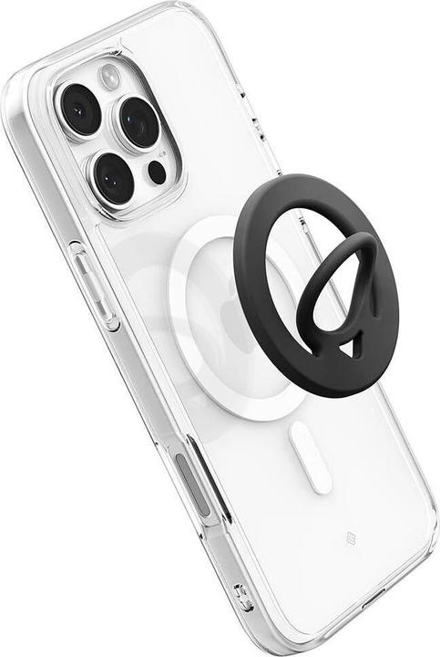 Actual product image Spigen MagSafe Mobile Accessories Dual Pop Silicone Phone Holder (MagFit) Black