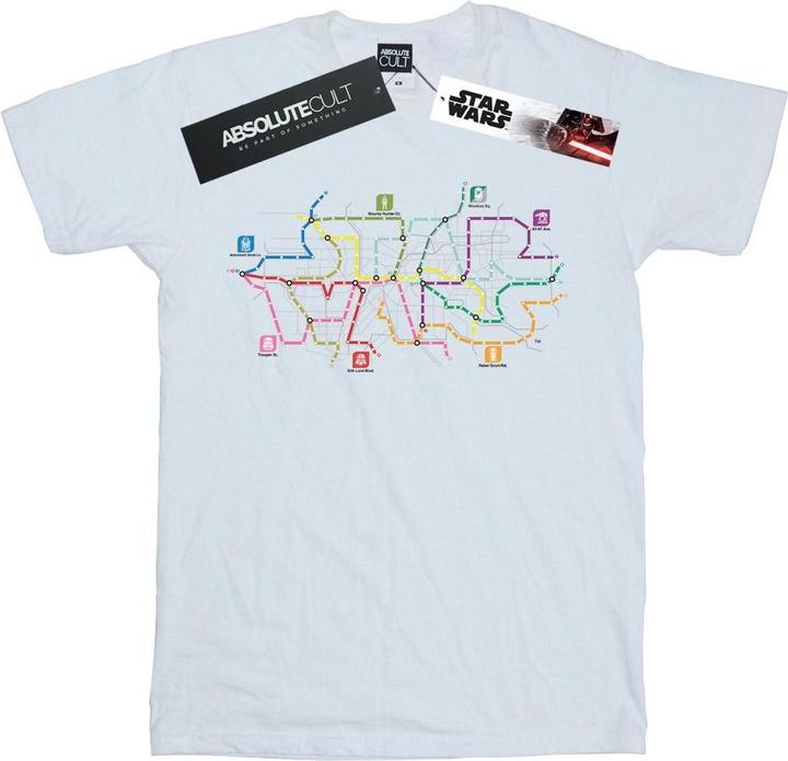Star Wars Subway Map Logo TShirt (4XL)