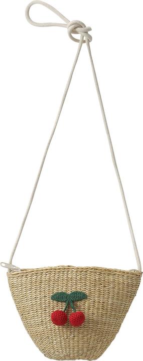 Actual product image Vertbaudet Geflochtene Mädchen Umhängetasche mit Häkel-Kirsche