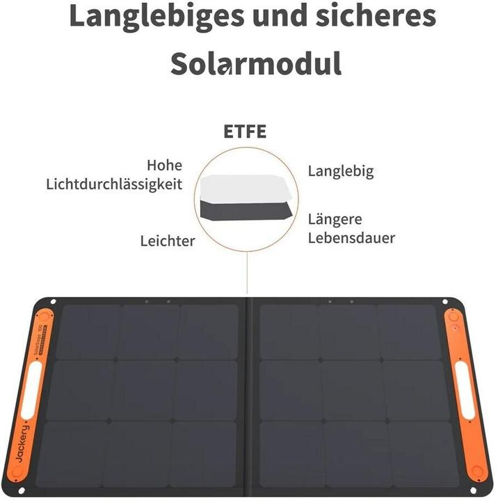 Actual product image Jackery SolarSaga (100 W, 4.69 kg)