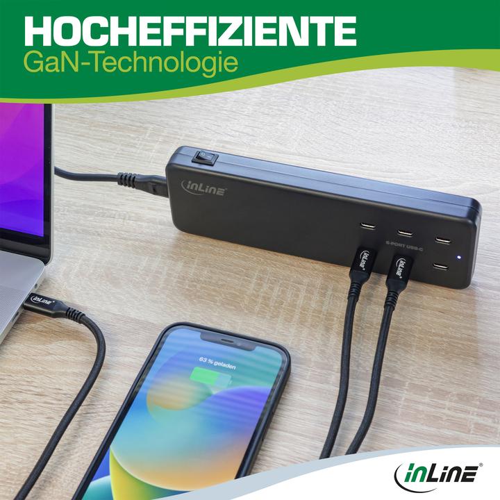 Immagine prodotto InLine Alimentazione multiporta (120 W)