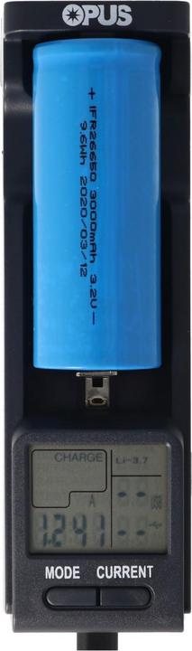 Image du produit Opus Chargeur rapide pour batteries IFR 3,2V et 3,6-3,7V avec fonction de décharge (Chargeurs sans batterie)