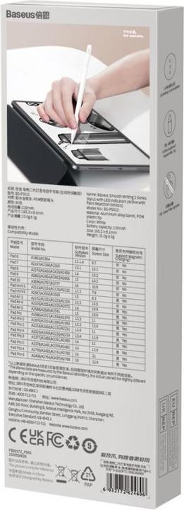Produktbild Baseus Smooth Writing Stylus with LED Indicators (Active) White