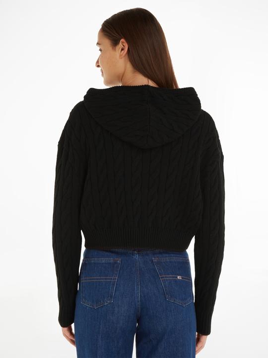 Immagine prodotto Tommy Hilfiger Felpa con cappuccio Tjw Centre Flag Cable per donna (M)