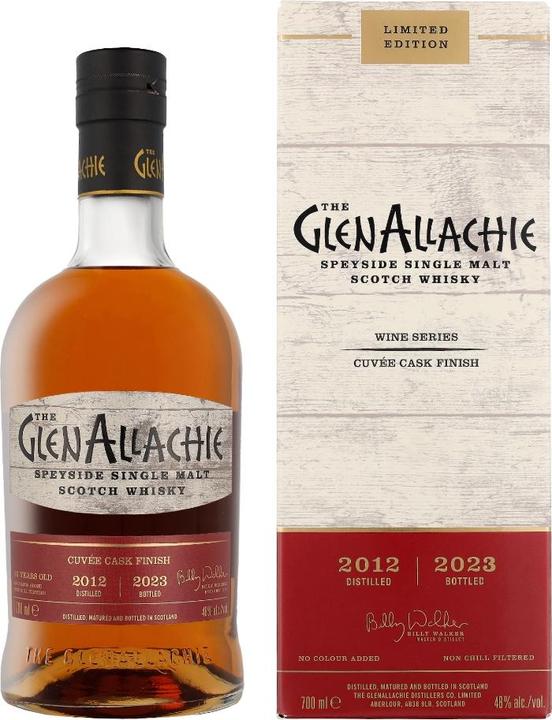 The Glen Allachie 10 Years Old Wine Cuvée (Single Malt, 1 x 70 cl)