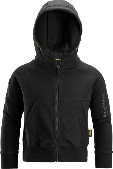 Snickers Workwear 75124100128 Junior Logo Full-Zip Hoodie Orange 128 (104, 116, 128, 140, 152, 164)