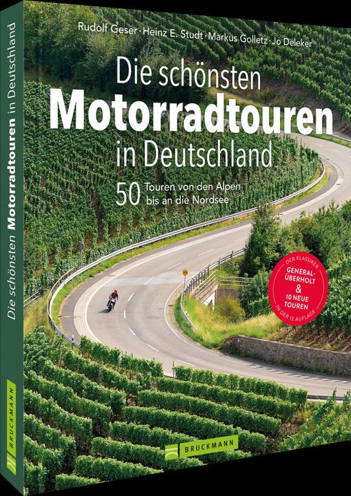 Produktbild Die schönsten Motorradtouren in Deutschland (Deutsch, Heinz E. Studt, 2023)