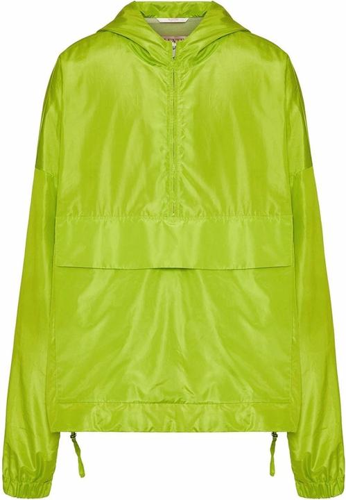 Valentino Oversized Anorak Neon Jacket
