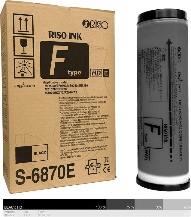 Immagine prodotto riso Inchiostro Nero Nero HD (S-6870E) (S6870E)