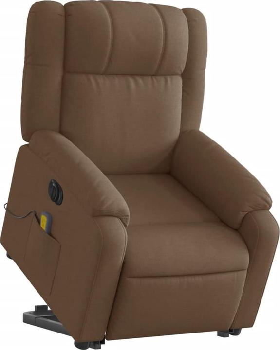Immagine prodotto VidaXL Poltrona massaggiante elettrica con tessuto di supporto