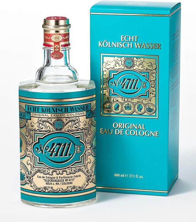Actual product image Acqua Colonia 4711 4711 edc flacon 800 ml (Eau de cologne, 800 ml)
