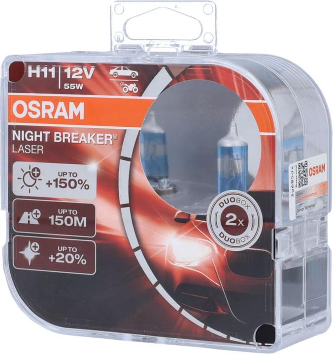 Actual product image Osram Night Breaker (H11)