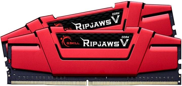 Actual product image G.Skill Atmintis Ripjaws V, DDR4, 32 GB, 2400 MHz, CL15 (F4-2400C15D-32GVR) (2 x 16GB, 2400 MHz, DDR4-RAM, DIMM)