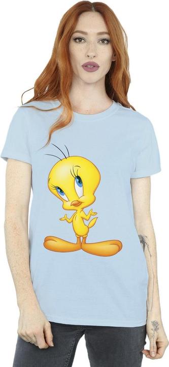 Immagine prodotto Looney Tunes Tweety Standing Maglietta Ampia Donna (L)