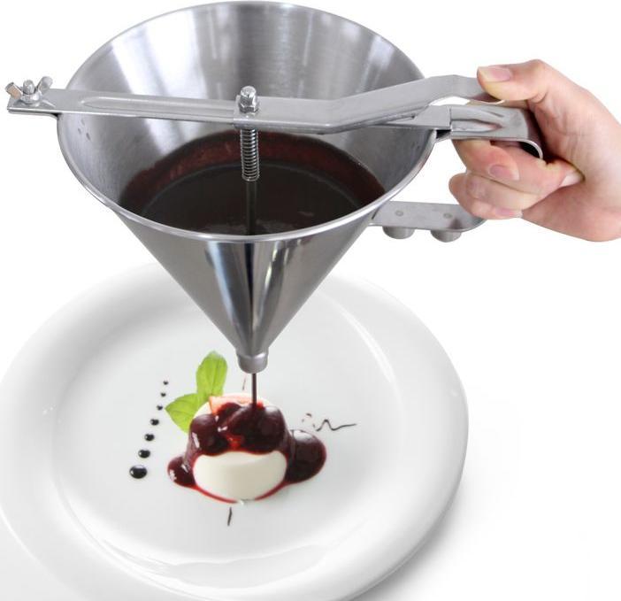 Produktbild Hendi Fondanttrichter Edelstahl 1,5 l Kitchen Line