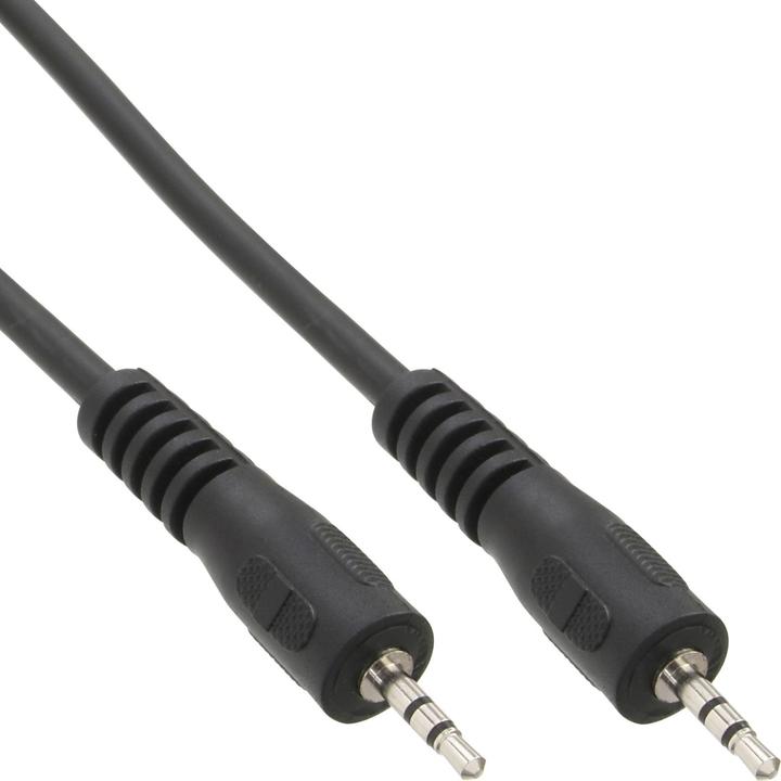 InLine Prise jack 2,5 mm - Prise jack 2,5 mm (1 m, 2,5 mm)