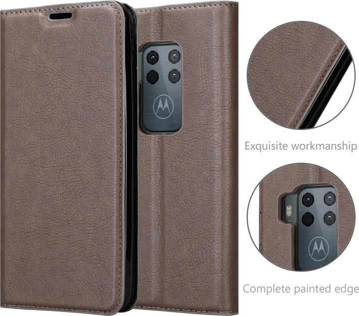 Immagine prodotto Cadorabo Copertina magnetica invisibile del libro (Motorola One Pro)