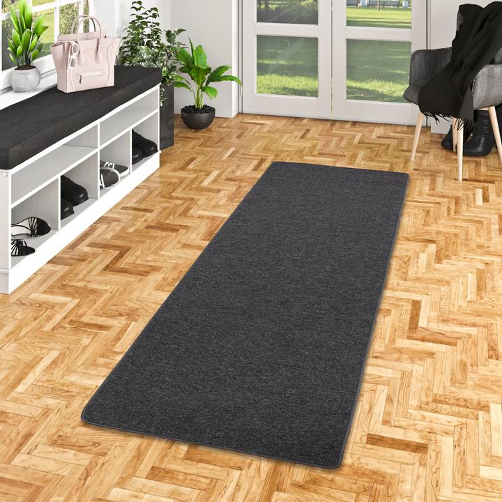 Produktbild Snapstyle Feinschlingen Velour Läufer Teppich Strong (100 x 400 cm)