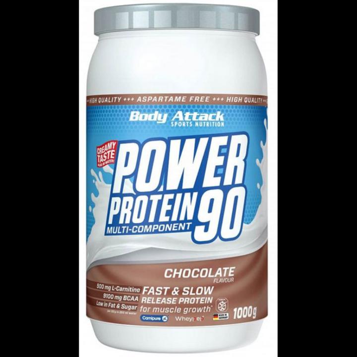 Produktbild Body Attack New Power Protein 90 (1000g Dose) (Schokolade, 1 Stk., 1000 g)