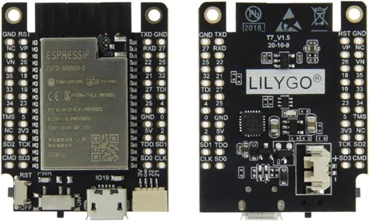 Actual product image Lilygo TTGO T7 Mini32 V1.5 ESP32 Dual Core Development Board