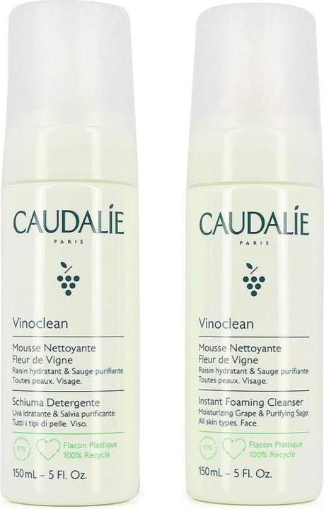 Image du produit Caudalie Duo Vinoclean Fleur Vigne (Lait nettoyant, 300 ml)