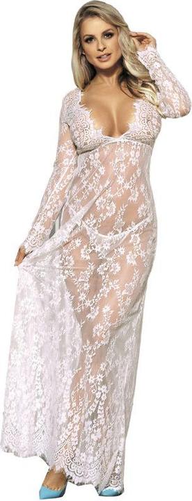 Produktbild Subblime Lange?Rmel Langes Kleid Weiss S / M. (S, M)