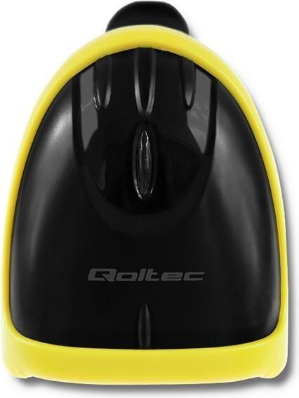 Actual product image Qoltec 50860 Barcode Reader Portable Barcode Reader 1D Laser (1D barcodes)