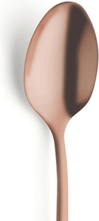 Actual product image Amefa Long drink / latte macchiato spoon set 6 pieces PVD copper 1410 Austin (6 Piece, Pitchfork)