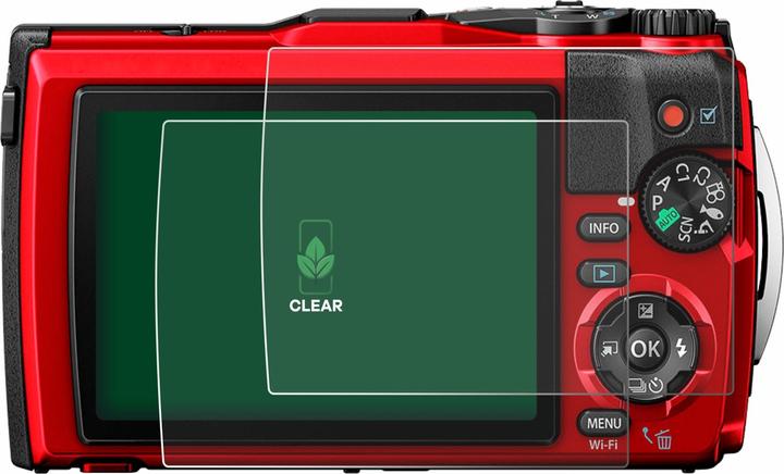 Actual product image ScreenLeaf Protective film sustainable screen protector screen protector film clear transparent (Screen protector, Tough TG-6)