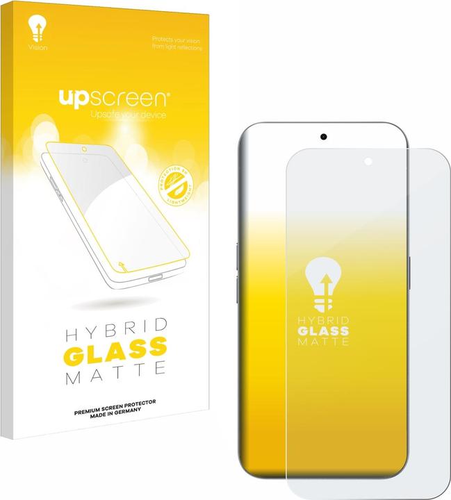 Produktbild upscreen Schutzglas Schutzfolie Glas Folie Displayschutz matt (1 Stück, Nothing Phone (2a))