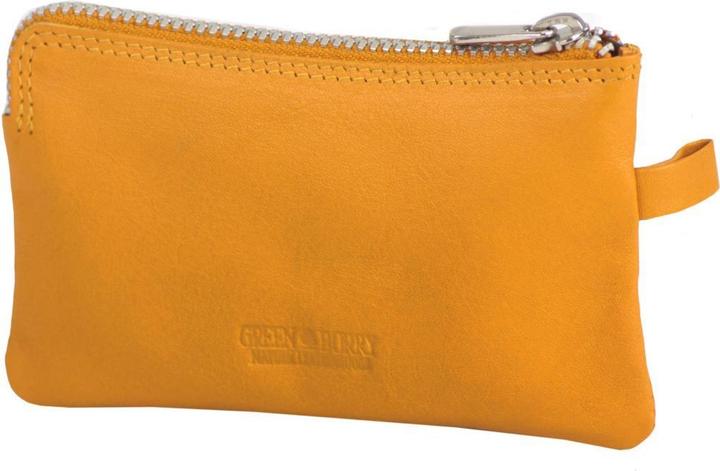 Actual product image Greenburry Spongy key case leather 11.5 cm