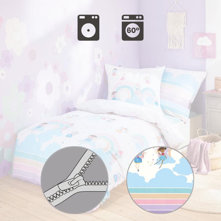 Produktbild Kaeppel Kinder-Bettwäsche "Rainbow Fairies"