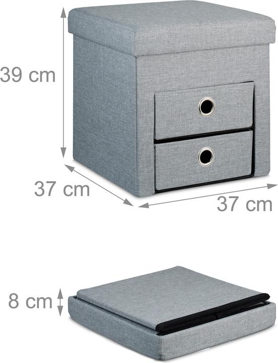 Produktbild Relaxdays Sitzhocker