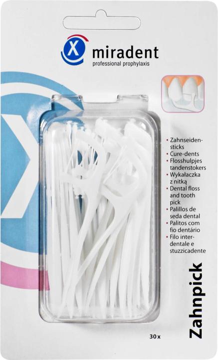 Produktbild Miradent Zahnpick & Zahnseidenhalter von (30 Stk.)