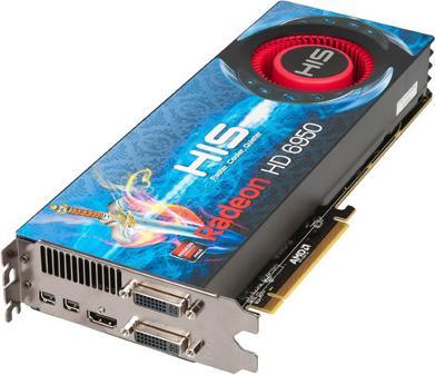 HIS HD 6950 2gb, Pci-E x16 2.0, DP, HDMI (2 GB)