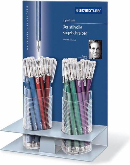 Actual product image Staedtler triplus ball metallic Display FR*