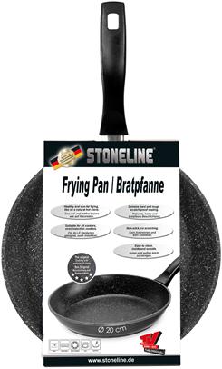Produktbild Stoneline Pan 6840 Frying, Diameter 20 cm, Suitable for induction hob, Fixed handle, Anthracite (20 cm, Bratpfanne, Aluminium)