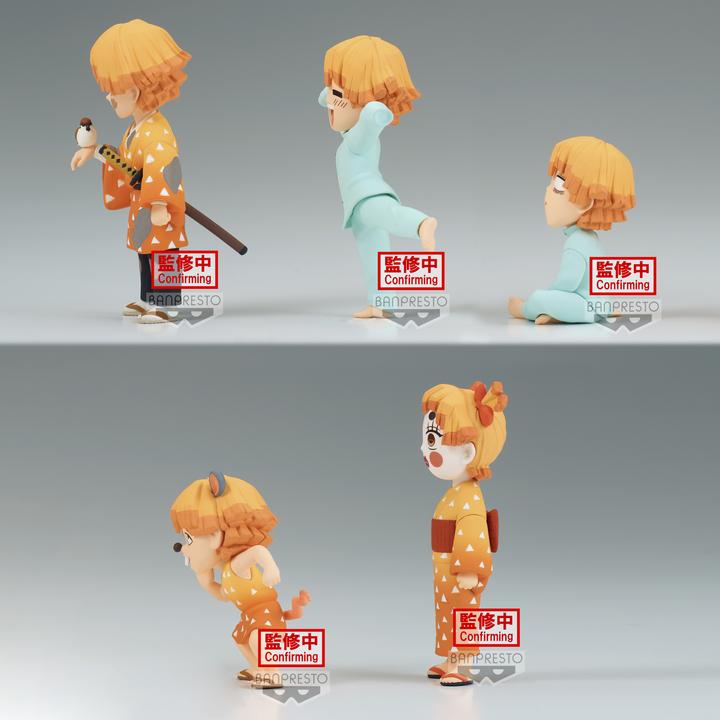 Actual product image Banpresto Demon Slayer WCF Zenitsu Agatsuma Collection 7cm (Mult. 12)