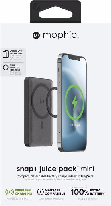 Actual product image mophie Snap+ Juice Pack Mini (5000 mAh, 12 W)