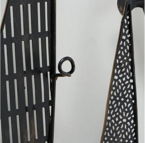 Actual product image Boltze Home Wall decoration Hanse 109 x 69 cm, iron (109 x 6 x 69 cm)